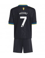 Otroške Nogometnih dresov Manchester United Mason Mount #7 Tretji 2025-26 Kratki rokavi (+ hlače)